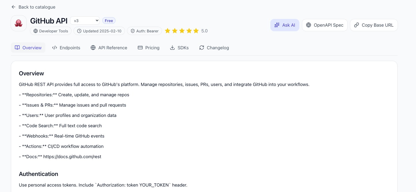 MCP Ready: AI-Powered API Discovery